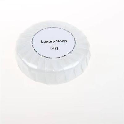 China Hotel/Bath/Airline/SPA/Bar/Shower Disposable Manufacturer Wholesale Hotel Room Soap Spa White Soap for sale