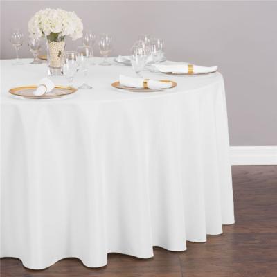 China Oilproof Manufacturer Wholesale Polyester Wedding Cheap Table Cloths Table Cloths For Touring Table Cloths for sale