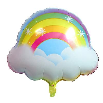 China Toy New Year Party Foil Balloons Happy Birthday Decoration Rainbow Promotional Balloons for sale