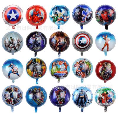 China Toy New 18 Inch Gift Party Supplies Balloon Decorating Superhero Birthday Party Decor Balloons for sale