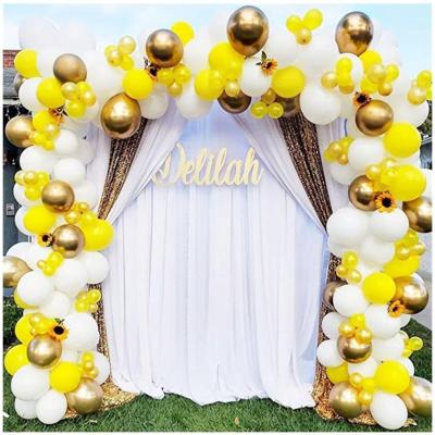 China Party decoration cheer balloons 12 inch latex balloon metallic cheer decoration combination balloon wedding party cheer for sale