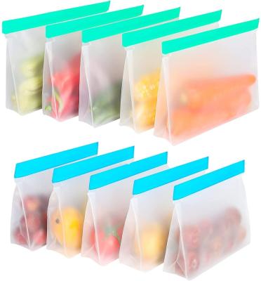 China Disposable Plastic Free Kids Lunch Bag Eco - Friendly Reusable Sandwich Food Storage Bags for sale