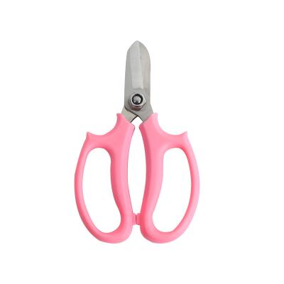 China Non-Slip Handle Garden Scissors Stainless Steel Horticulture Plant Floral Scissors for Flower Florist for sale