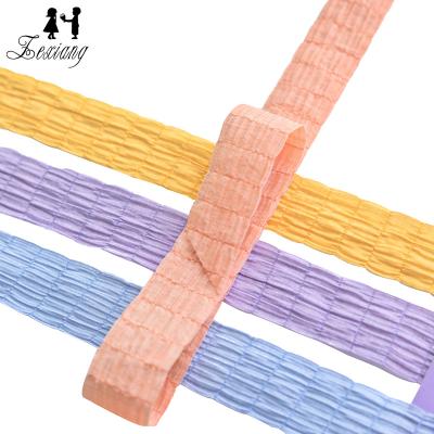 China Daily fashion style netting 25MM*10Yards Korean gift satin ribbons flower wrapping ribbons wholesale for sale