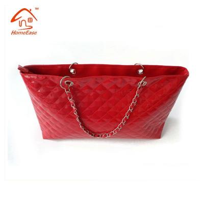 China Shoulder Bag New Fashion Latex Stylish PU Crocodile Leather Handbag for sale