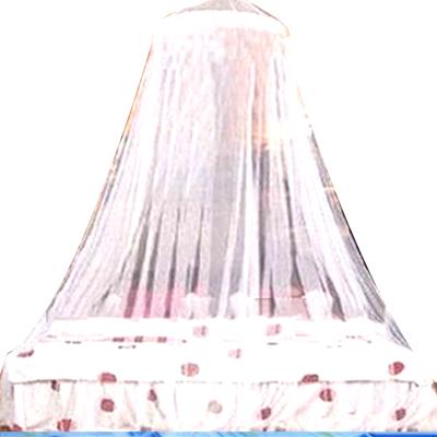 China 2020 Folded 100% Polyester Portable Folding Princess Circular Mosquito Net for sale