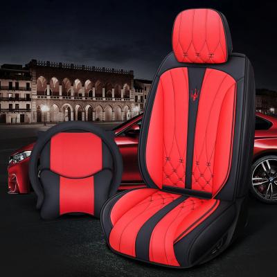 China Business / 2022 Version 9D Luxury Popular Automobile Leather Cushion Car Seat Covers For Luxury Car for sale