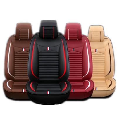 China Wholesale Luxury Sports Factory Production PVC Leather Car Seat Cover for sale