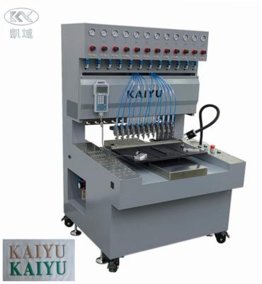 China Glue PVC Dispensing Machine For Metal Keychain Making OEM for sale