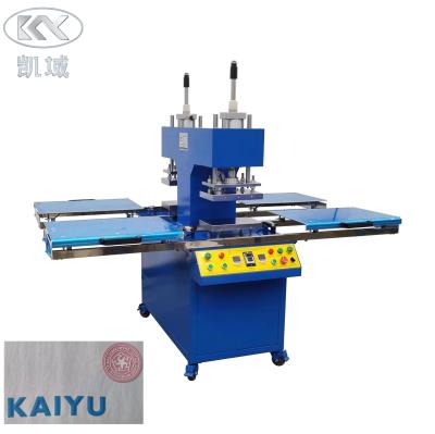 China 980KG Semi Automatic Silicone Fabric Embossing Machine Customizable for sale