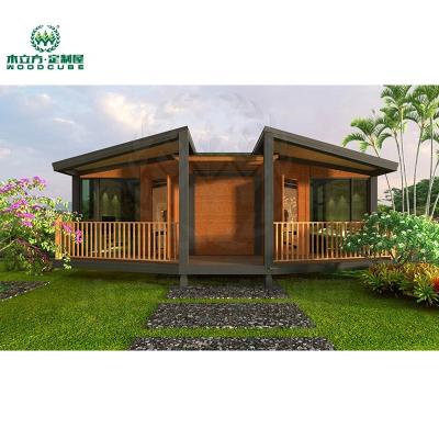 China Modern Glass Wall And Floor System Prefab Container House Big Single Room Self Heating Single Room for sale