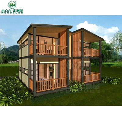 China Self-heating prefab house two storey steel wall and floor system light sandwich panel for sale