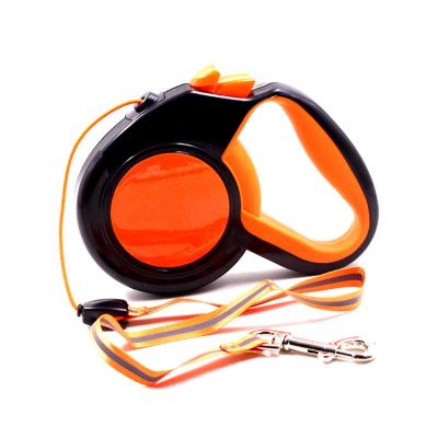 China Pet Dog Traction Leash Automatic Retractable Reflective Leash Luminous Factory Direct Sales for sale