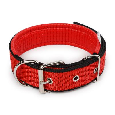 China 2021 Pet Adjustable Round Braided Collar Personalized Polypropylene Foam Soft Leather Coating Dog Collar for sale