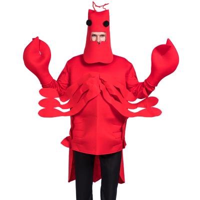 China Holiday Men's Halloween Lobster Costume Forum Novelties Frill Dad Kid Costume for sale