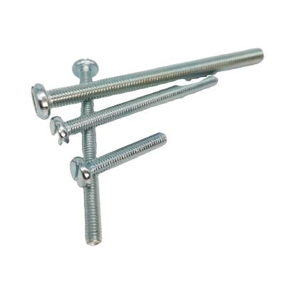 China Wholesale Customized Good Quality Cheap Pan Head New Fasteners Products Slot Screws for sale