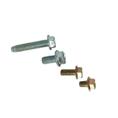 China Widely Used High Quality Carbon Steel Hex Hex Flanged Head Bolts for sale