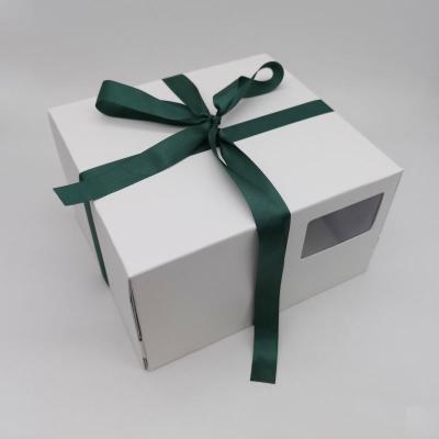 China Hot Selling Custom Logo Gift Box Packaging Food Boxes Corrugated Cardboard Box For Cake for sale