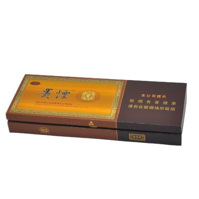 China Handmade Small Single Pack Round Cigarette Packaging Luxury Custom Cardboard Box Cardboard Tube For Cigar for sale