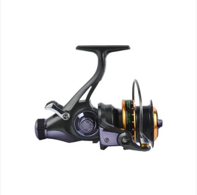 China LEFT HAND HiShark 4-10bb 16Kg Drag Available Folding Metal Handle bait runner 500 1000 2000 3000 4000 5000 6000 6500 Spinning Reel for sale