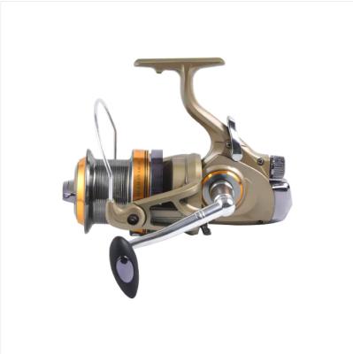 China Right Hand HiShark Wholesale dural drag advanced stainless steel Micro-Adjusting Drag System One Way Clutch Ball Bearing surf casting reel for sale