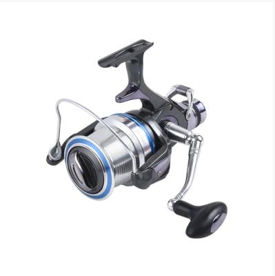 China LEFT HAND HISHARK CUSTOM SPINNING REEL FACTORY CNC Handle Metal Spool Big Game method feeder fishing for sale