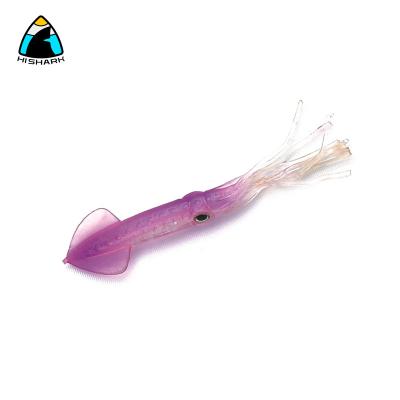 China Silicone octopus silicone lures squid soft fishing lure squid soft plastic skirts baits for sale