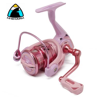 China LEFT HAND Hishark New Arrival Angelrolle Saltwater Sea Fishing Reel Spinning Four Colors To Choose for sale