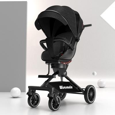 China Stroller Ebay Hot Sale Customized Drop Shipping Baby Strollers Boys Black Color Babi Multifunctional Push Trolley for sale