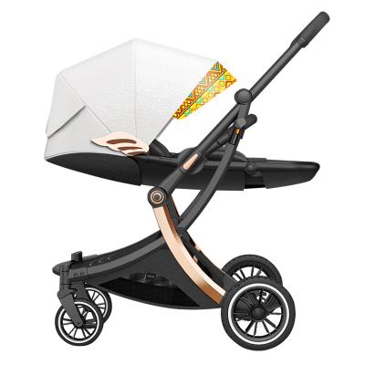 China 3 in 1 Baby Stroller Factory OEM Lightweight Aluminum Two Way Push for Newborn Baby 0-36 Months Baby Pram for sale