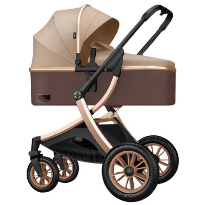 China High Travel System Walker Landscape Pram Stroller Luxury Folding Newborn Baby Carriage for sale