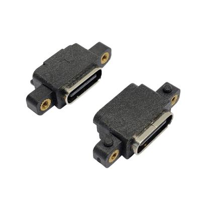 China High Quality Waterproof Type-c Socket Connector USB-c PCB Long Life Ip68 Usb Connector Plug for sale