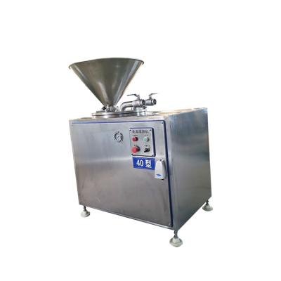 China Continuous Automatic Quantitative Enema With Industrial Enema Machine Sausage Stuffer Hydraulic Sausage Stuffing Enema Machine For Hot Dog And Cheese for sale