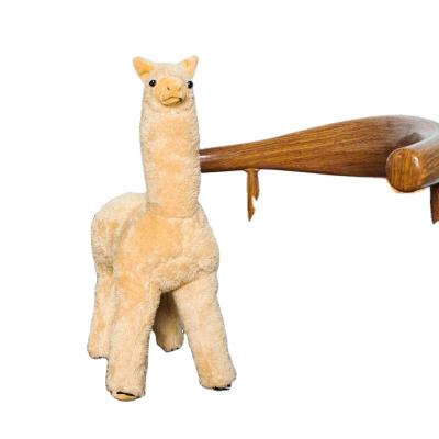 China Kids Gift PP Personalized Soft Plush Baby Soft Toy Baby Sitting Toy Alpaca Alpaca Gifts For Children for sale