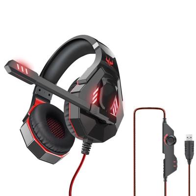 China Headband LOW MOQ 7.1 Edging - Headphones USB Microphone LED Sound Stereo Cable Light For PS3 PS4 PC Gaming Headset for sale