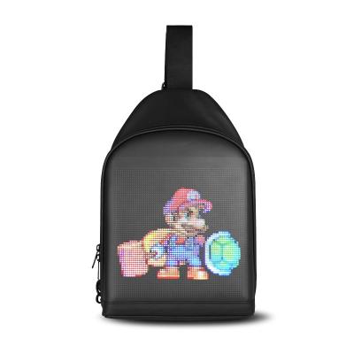 China With USB drop shipping smart LED backpack with customizable animations and imagines for sale