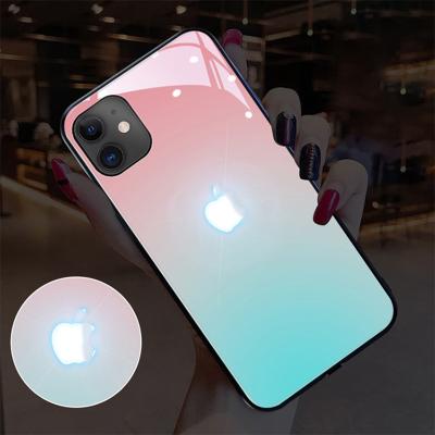 China designer Anti-fall pro Ring Light Glass Mobile Phone case Luxury Phone Case For 11 for iphone 12 pro for sale