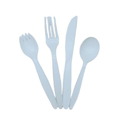 China Food New design good quality Renewable Degradable Corn Starch Forks Sustainable Dining Utensils spoon set for sale