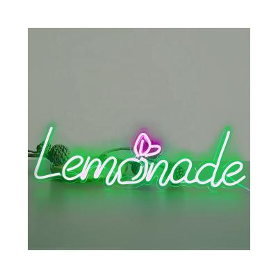 China Customizable drop shipping no moq electronic sign lettering glass custom sign for led neon logo for sale