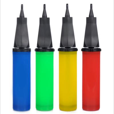 China Balloon inflator Great Standard Portable Balloon Accessories New Two-way Inflator Hand Inflator Air Pump for sale