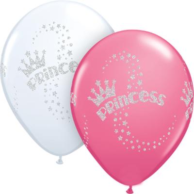 China Party decoration Hot Selling Latest Design Thickened Crown Printed Ballon For Children's Birthday Decorations for sale