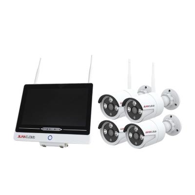 China Waterproof / Weatherproof Built-In Security Dedicated Wifi Ip 66 Waterproof 10Ch Dc12V1A Nvr cctv 4 Cameras Kits Nvr for sale