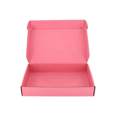 China Customized Hot Sale Wholesale Logo Custom Shipping Box For Apparel Wig Eyelashes Packaging for sale