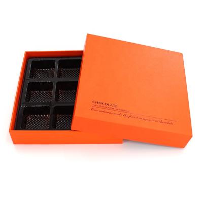 China Handmade Wholesale Hot Custom Chocolate Gift Boxes Custom Chocolate Packaging Boxes for sale