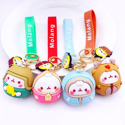 China As Gift PVC Anime Key Chain Pendant Stock For Gifts Children Girls Boys Boys Promotional Giveaway for sale