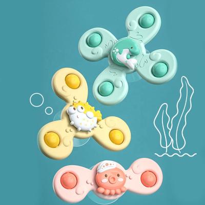 China Hot Selling Hand-Eyes Coordination for Kids Adult Sensory Rainbow Dimple Toy Flying Fidget Spinner Simple Kids for sale