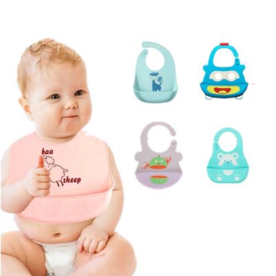 China BPA Free Antibacterial Sublimation Silicon Custom Baby Bib For Baby Feeding From Baby Bib Maker for sale