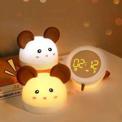 China Hot Selling Control Linght Night Light Wake Up Sleep Trainer Kids Smart Alarm Clock Desk, Digital Table Clocks for sale