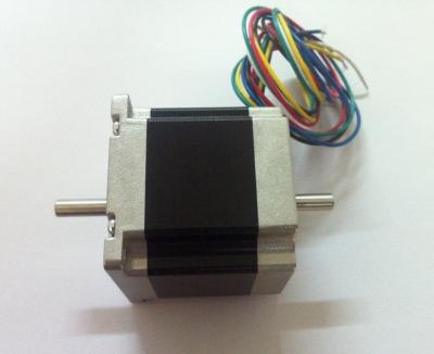 China NEMA 23 Stepper Motor Dual Shaft 56mm J57HB56-03B 3.0A 9.18Kgcm for sale