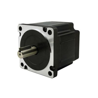 China Nema34 stepper motor 4.5N.m(643oz-in) 6.0A shaft diameter 12.7/14mm motor length 80mm for sale